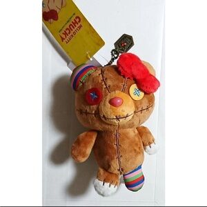 USJ Halloween 2019 CHUCKY x Hello Kitty Tiny Chum Plush Key Chain Mascot New